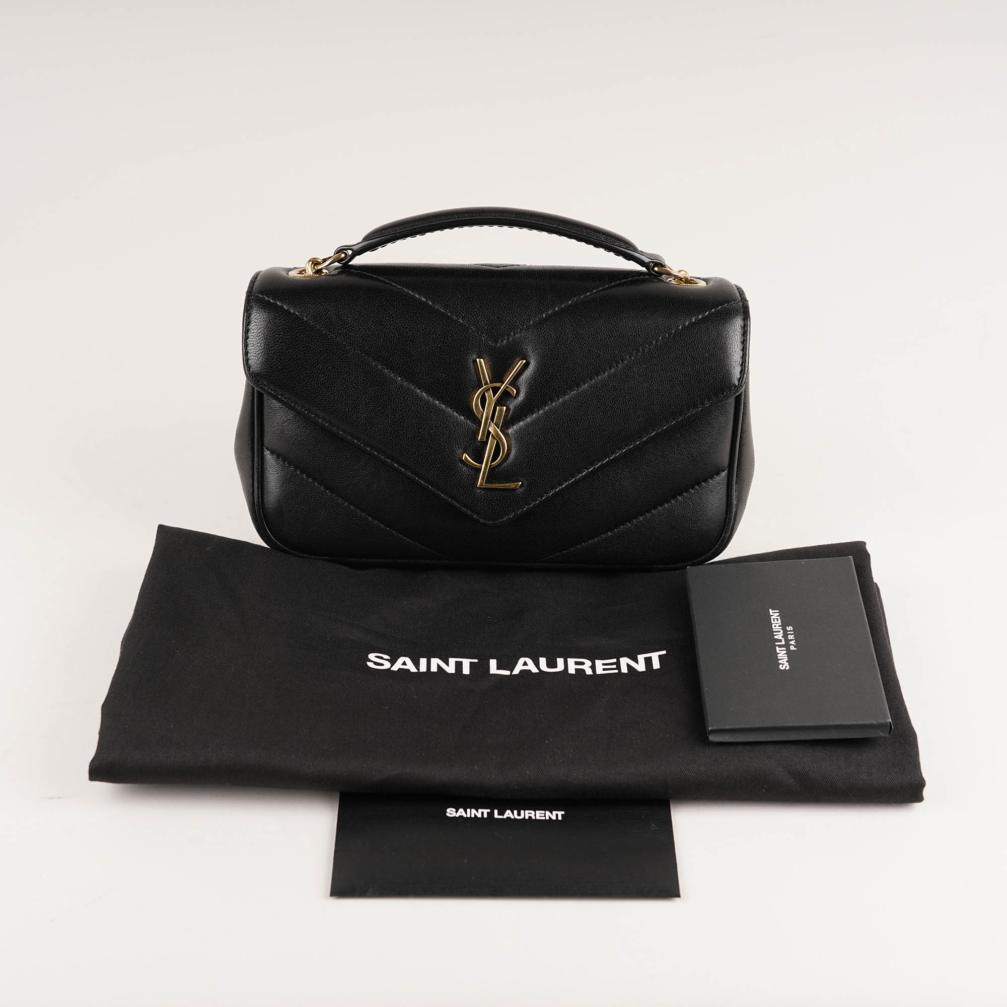Mini LouLou Chain Bag - SAINT LAURENT - Affordable Luxury image