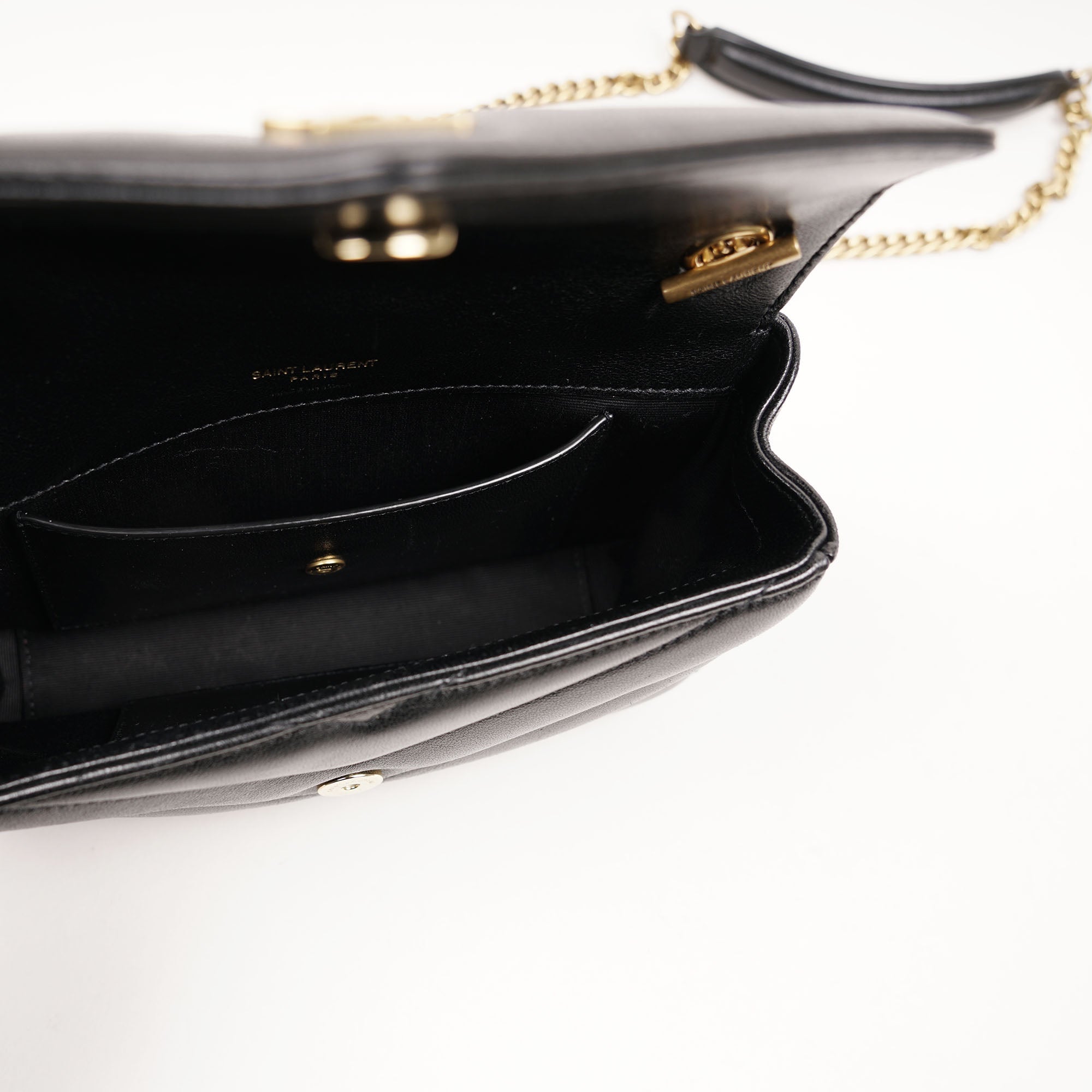 Mini LouLou Chain Bag - SAINT LAURENT - Affordable Luxury image