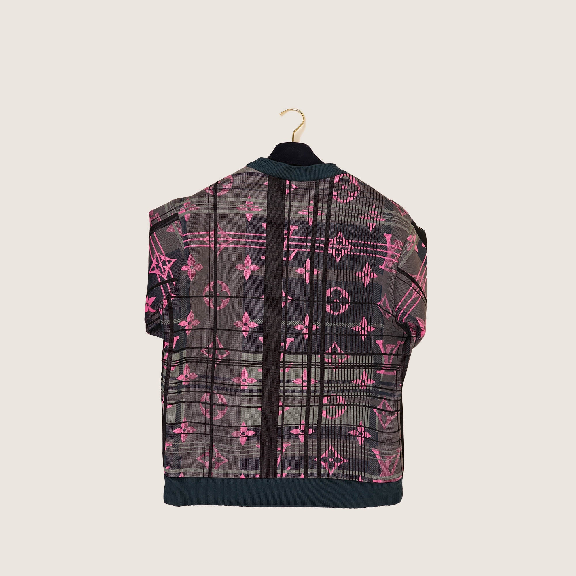 Monogram Jacquard Sweatshirt - LOUIS VUITTON - Affordable Luxury