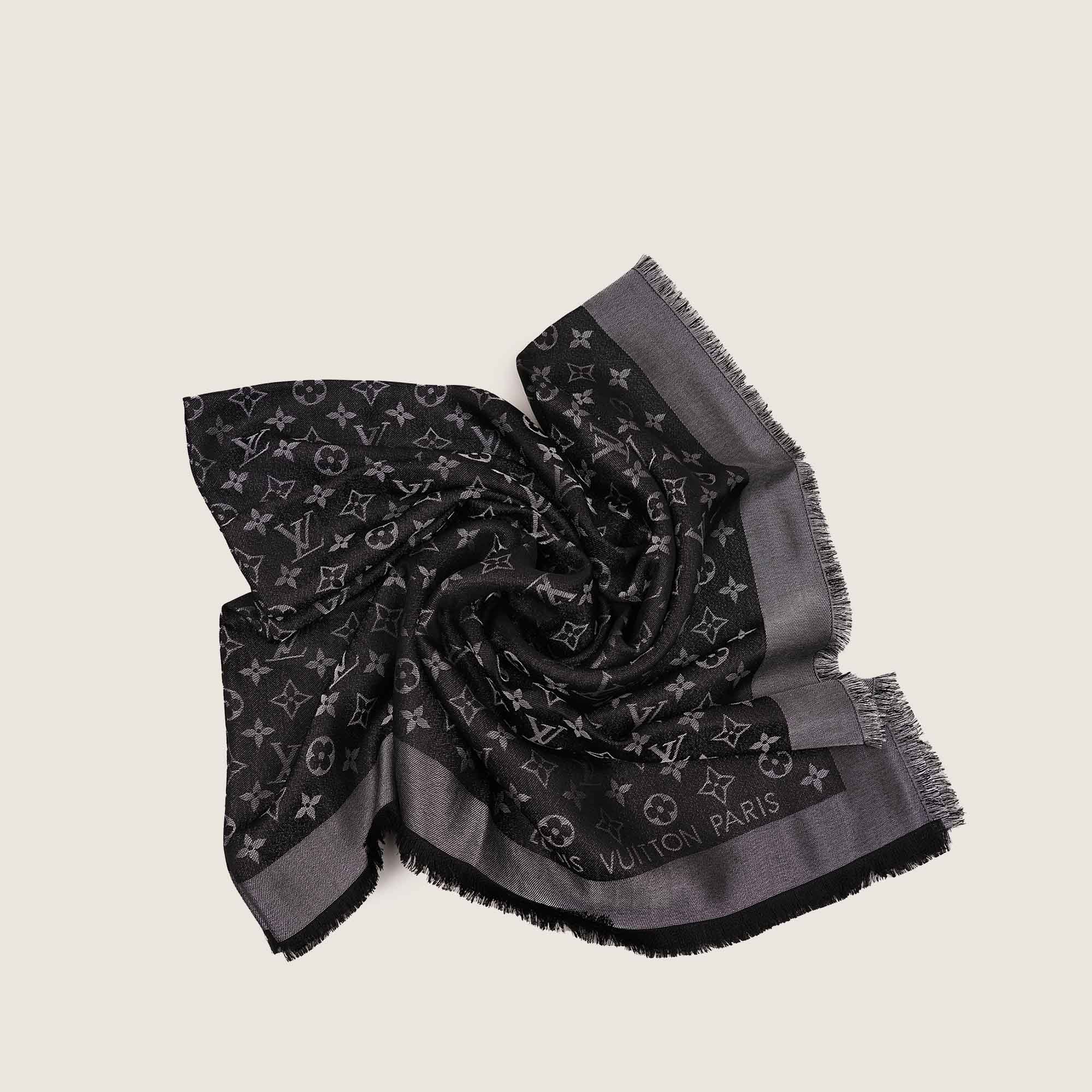 Monogram Shine Shawl - LOUIS VUITTON - Affordable Luxury
