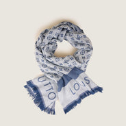 Monogram Wool Scarf - LOUIS VUITTON - Affordable Luxury thumbnail image