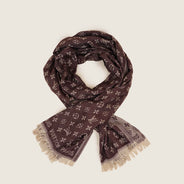 Monogram Wool Shawl - LOUIS VUITTON - Affordable Luxury thumbnail image