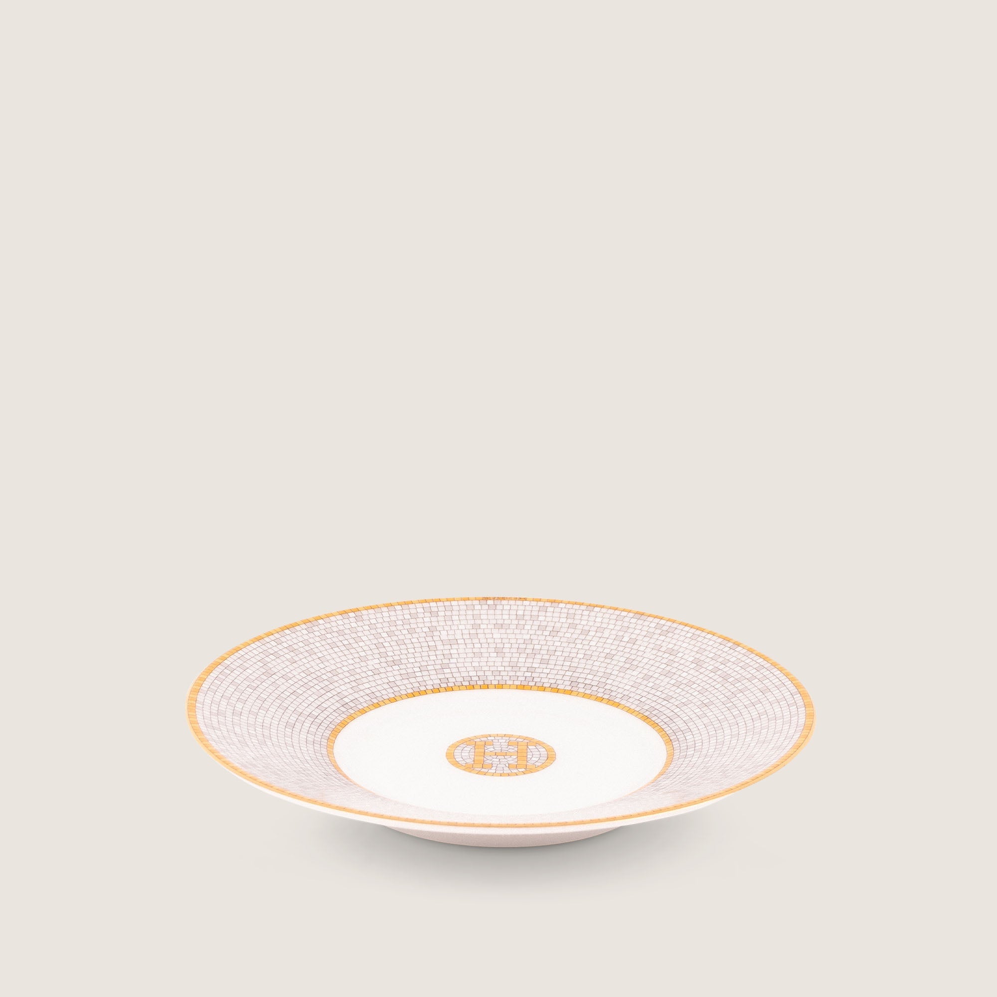 Mosaique Au 24 Gold Tea Cup and Saucer - HERMÈS - Affordable Luxury image