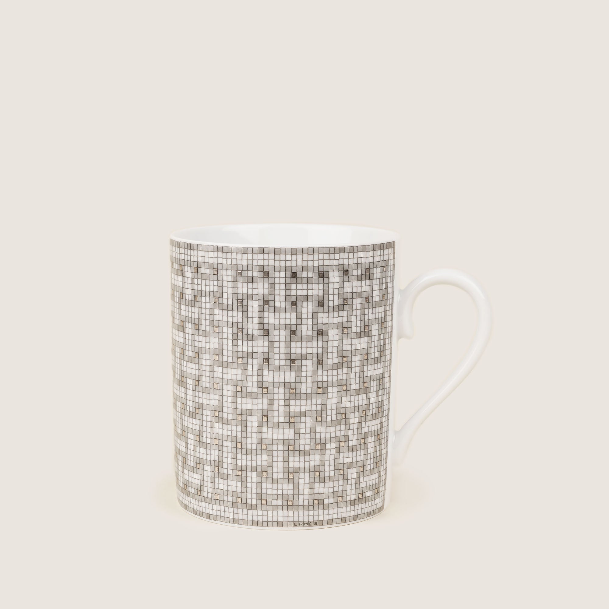 Mosaique au 24 Mug Platinum - HERMÈS - Affordable Luxury