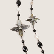 Multicolor Faux Stone Necklace - CHANEL - Affordable Luxury thumbnail image