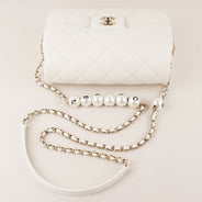 "My Precious Pearls" Chain Around Flap Bag - CHANEL - Affordable Luxury thumbnail image