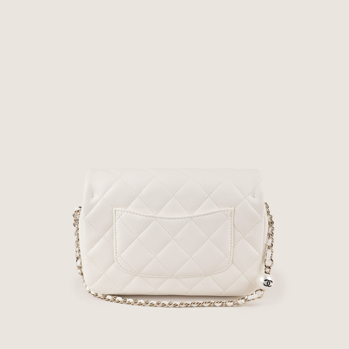"My Precious Pearls" Chain Around Flap Bag - CHANEL - Affordable Luxury