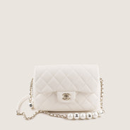 "My Precious Pearls" Chain Around Flap Bag - CHANEL - Affordable Luxury thumbnail image