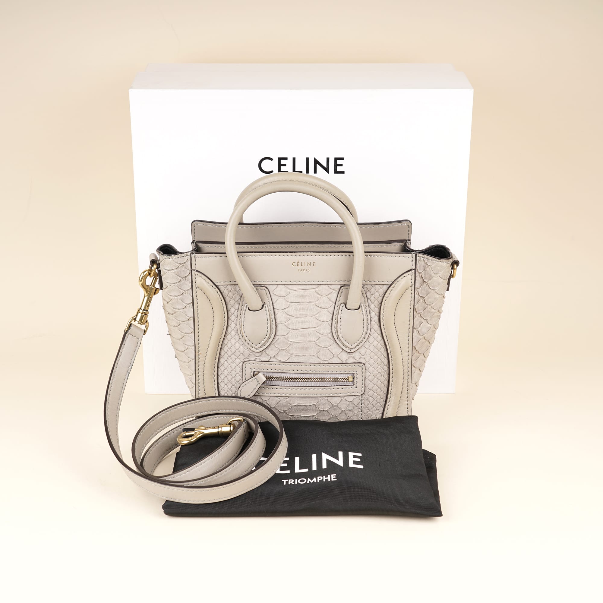 Nano Luggage Tote - CELINE - Affordable Luxury image