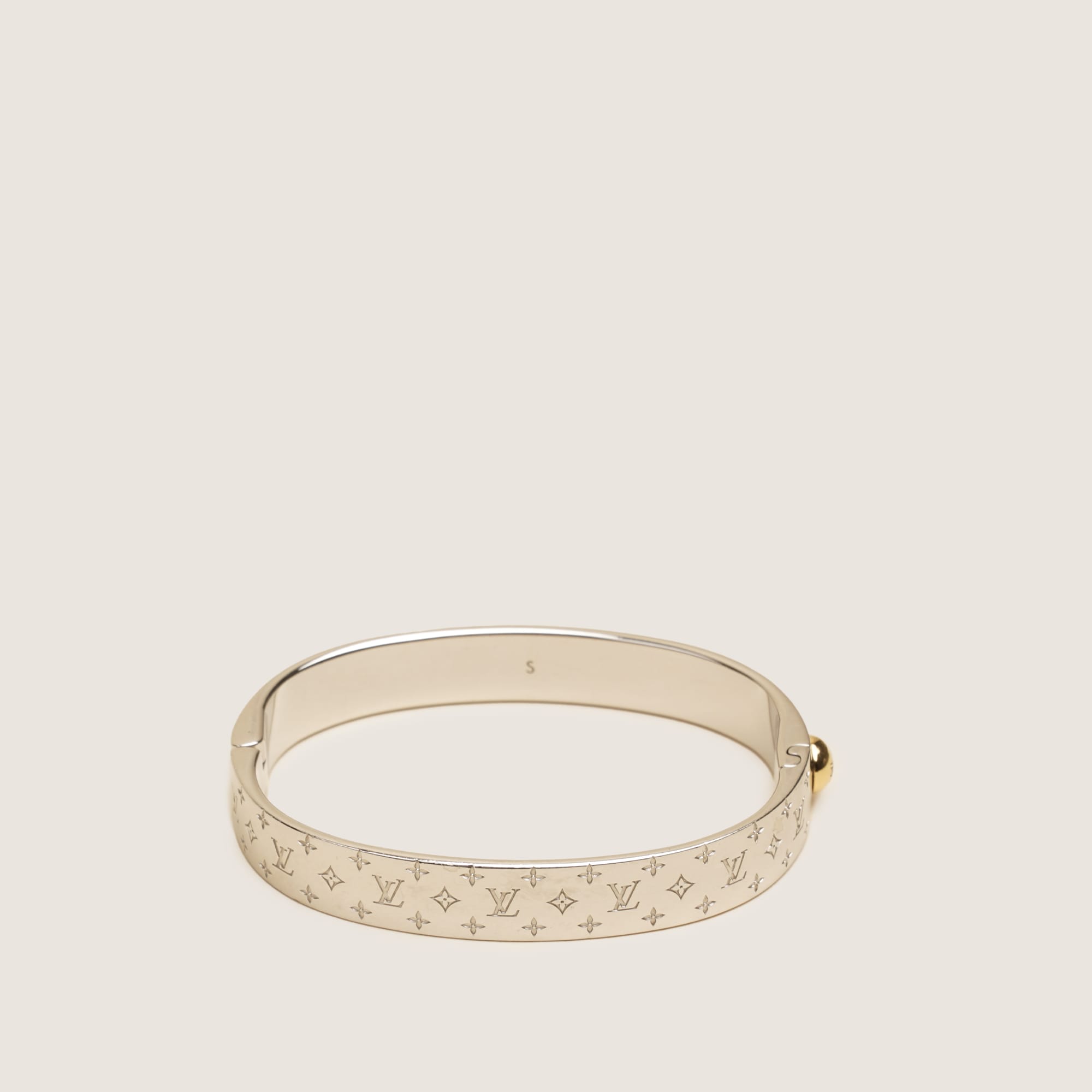 Nanogram Cuff Silver - LOUIS VUITTON - Affordable Luxury image