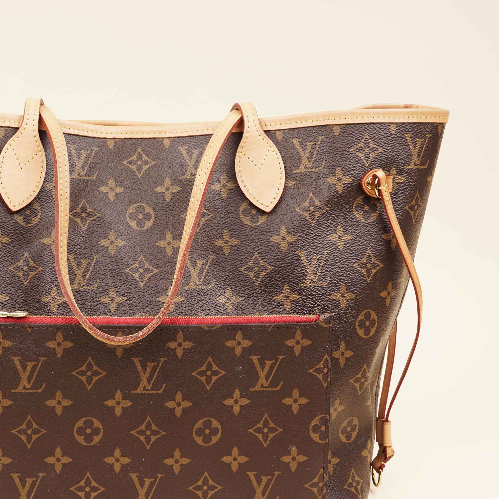 Neverfull MM Tote Bag - LOUIS VUITTON - Affordable Luxury image