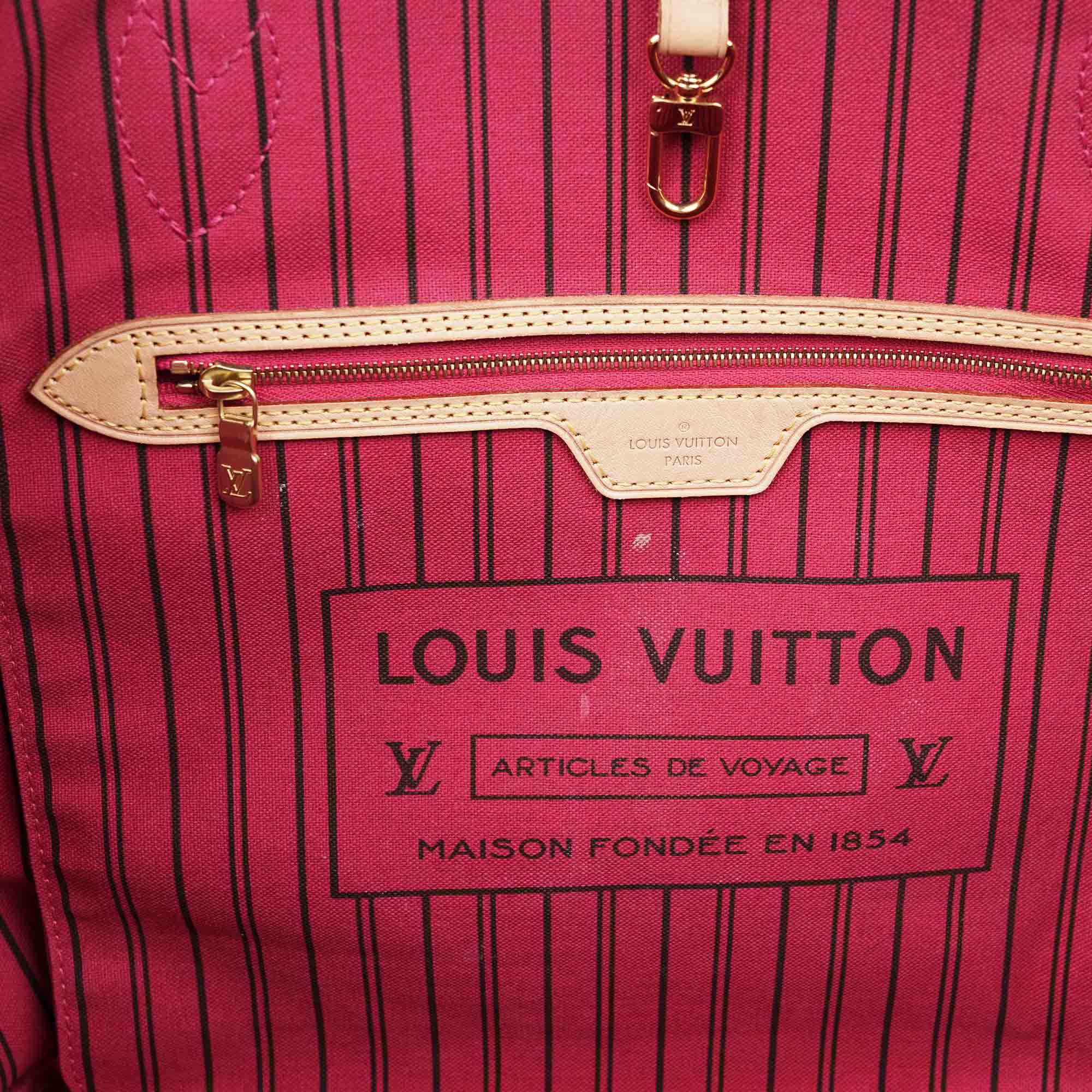 Neverfull MM Tote Bag - LOUIS VUITTON - Affordable Luxury image