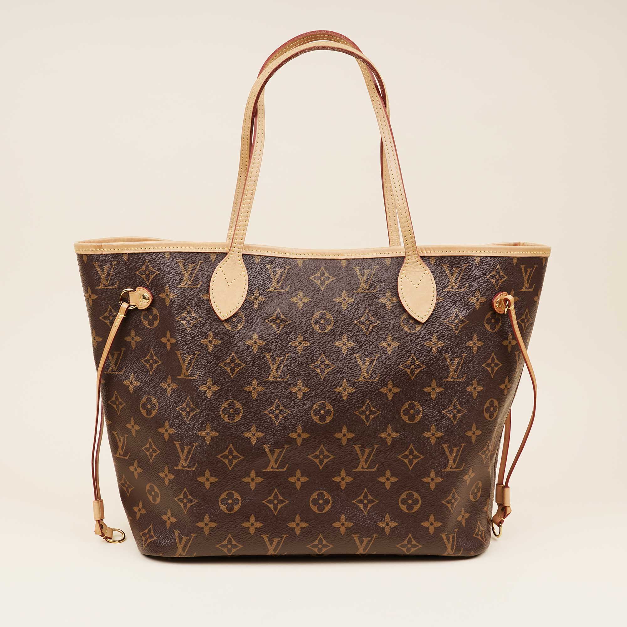 Neverfull MM Tote Bag - LOUIS VUITTON - Affordable Luxury image