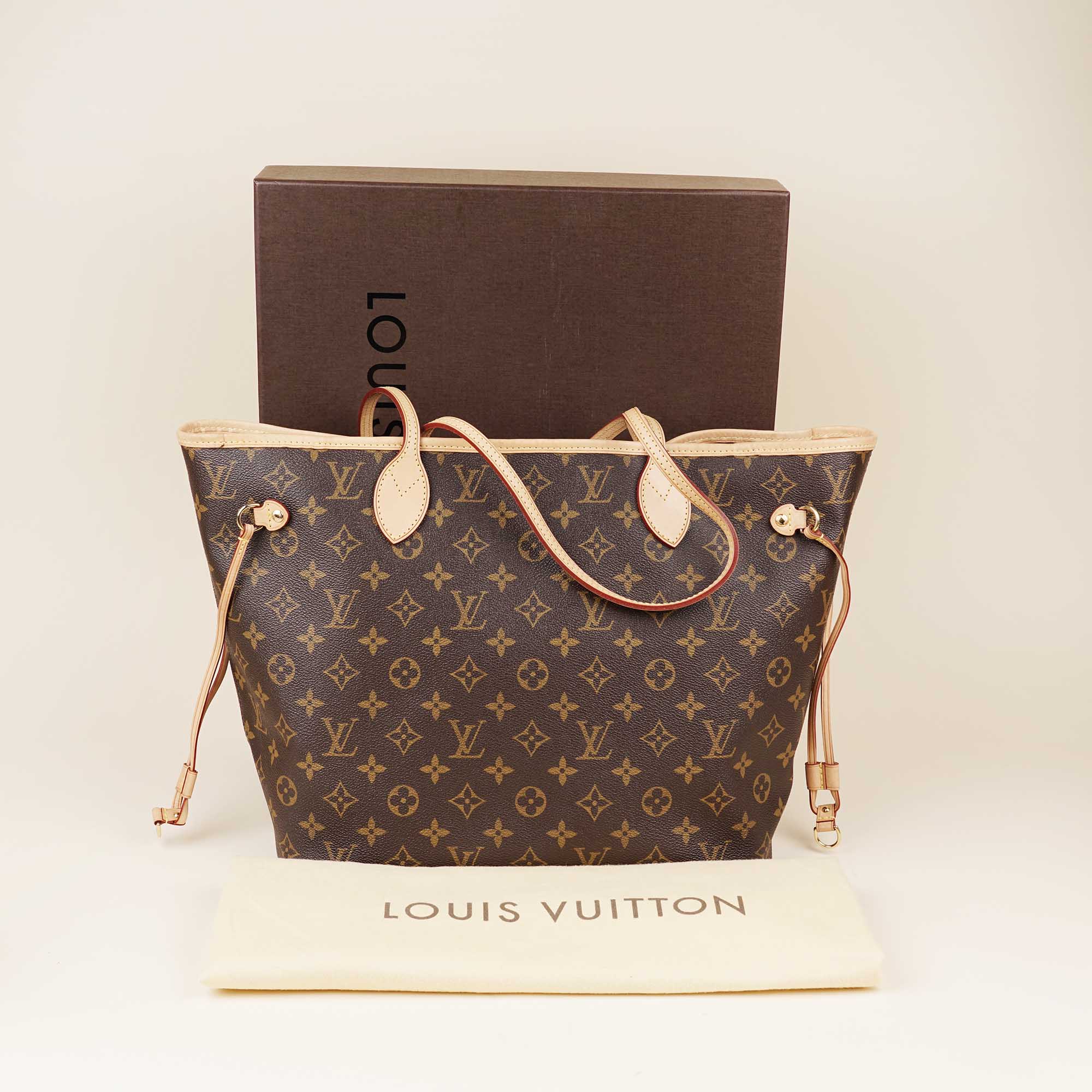 Neverfull MM Tote Bag - LOUIS VUITTON - Affordable Luxury image