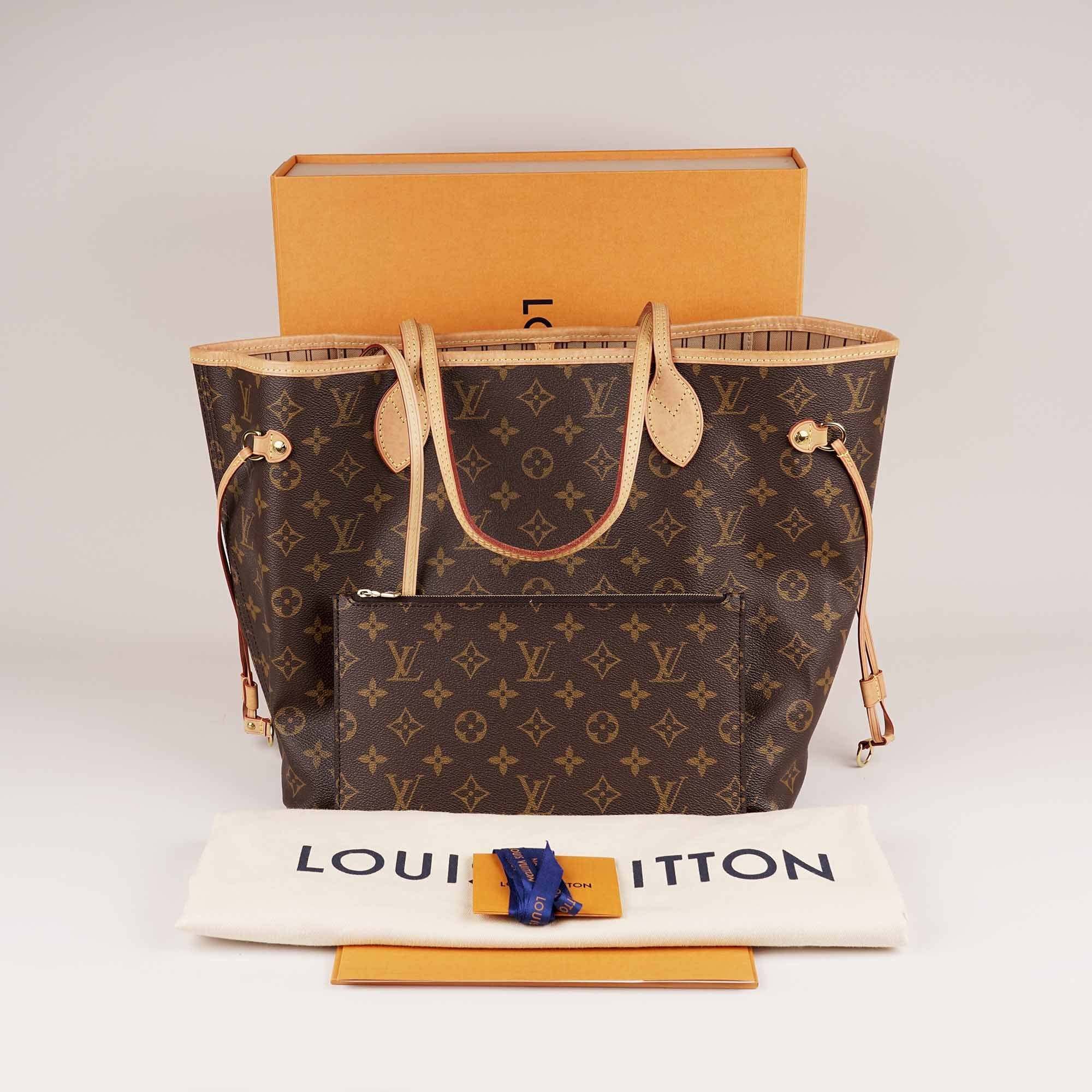 Neverfull MM Tote Bag - LOUIS VUITTON - Affordable Luxury image