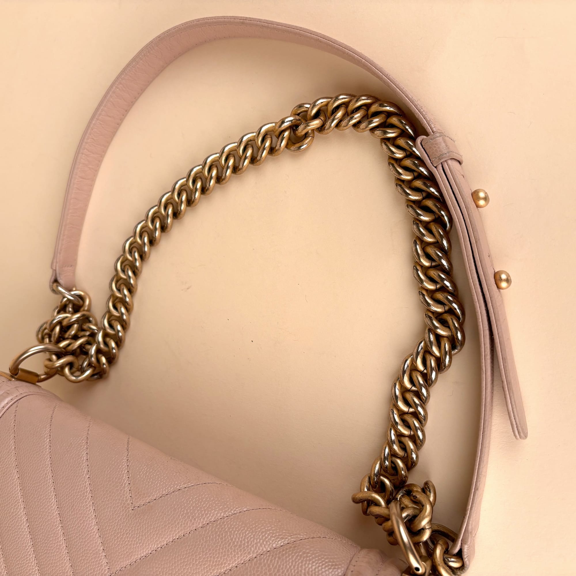 Old Medium Boy Bag - CHANEL - Affordable Luxury image