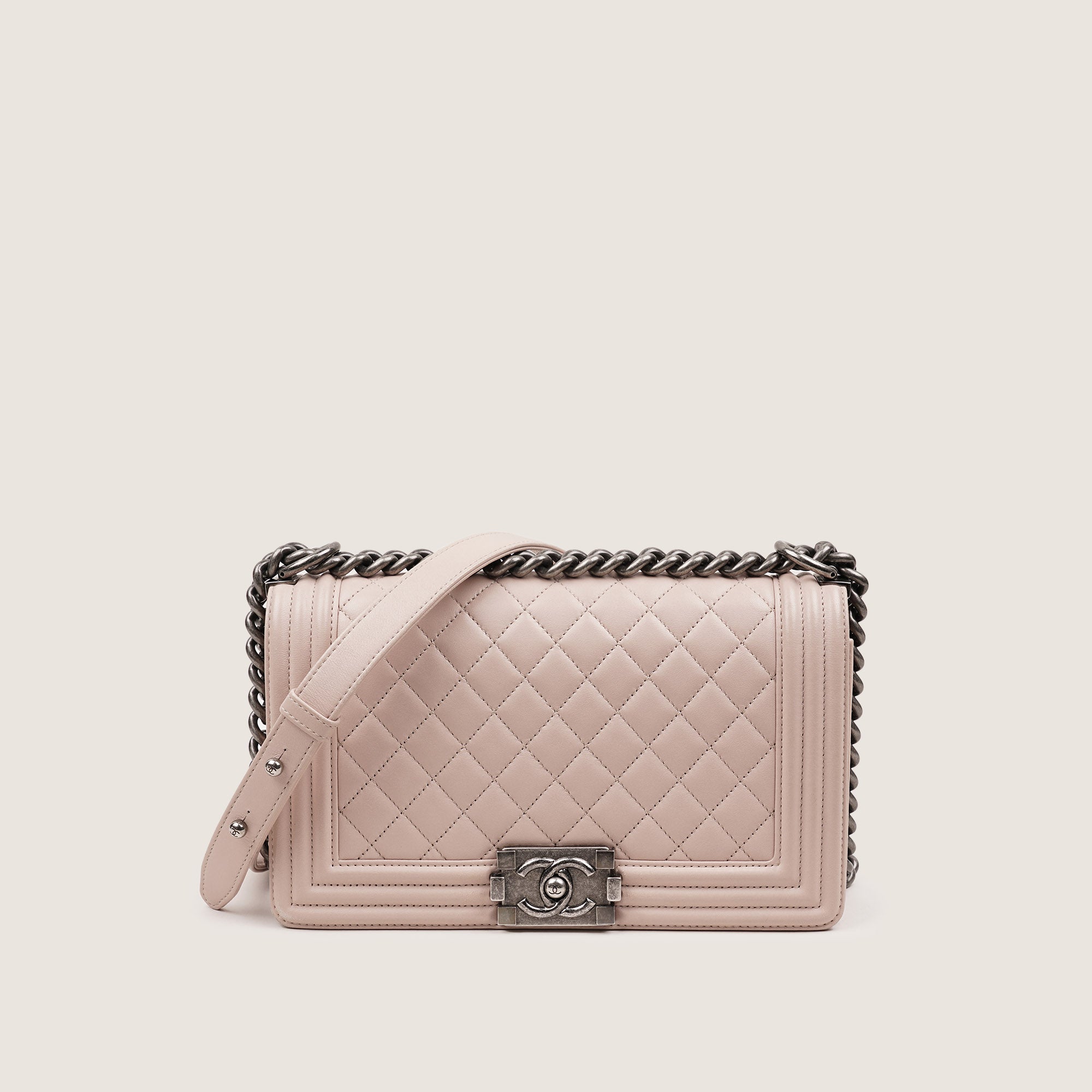 Old Medium Boy Bag - CHANEL - Affordable Luxury