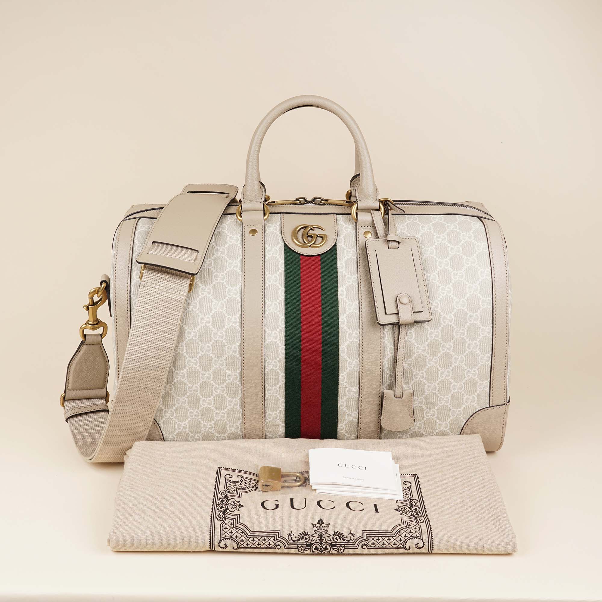 Ophidia Boston Duffle Bag - GUCCI - Affordable Luxury image