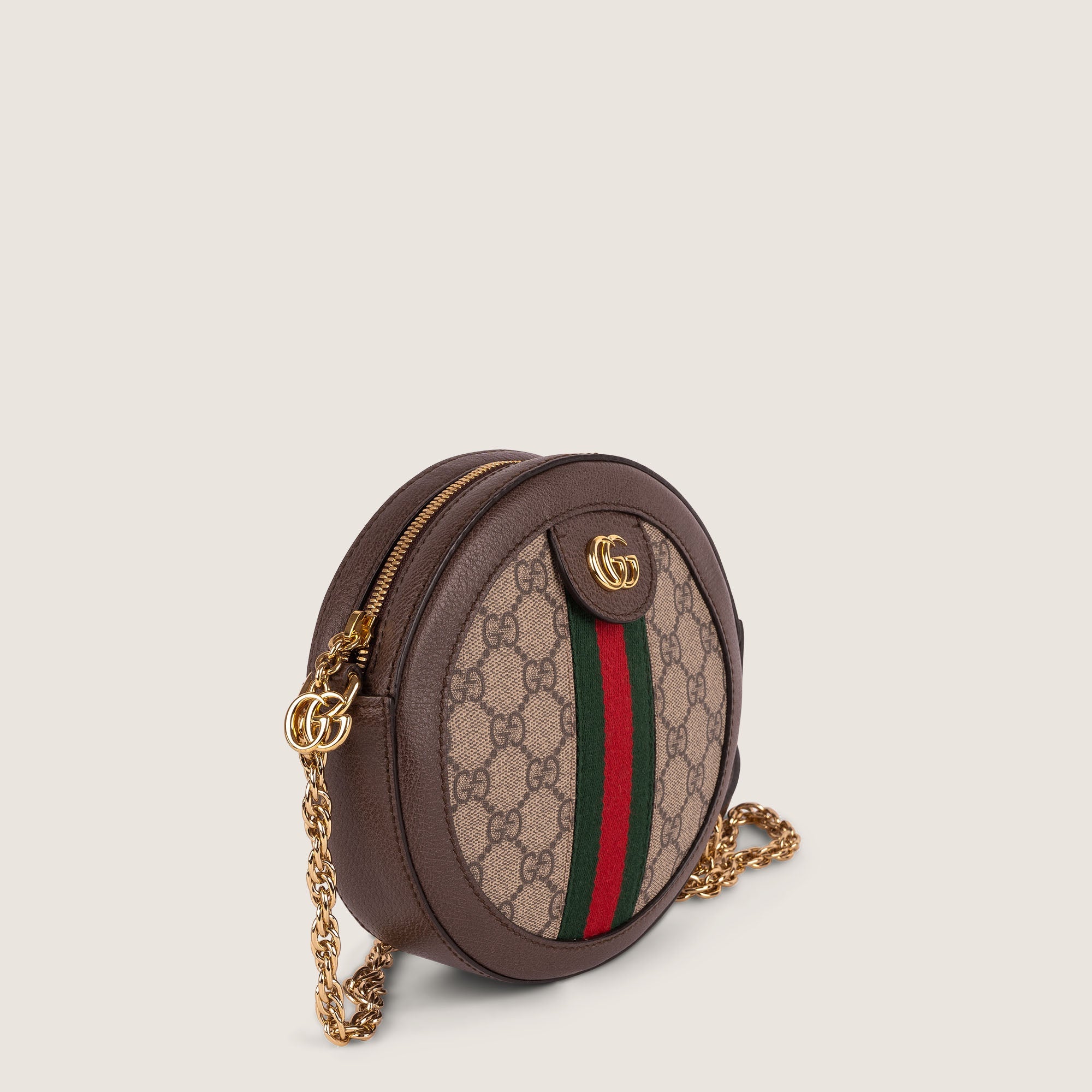 Ophidia GG Mini Round Shoulder Bag - GUCCI - Affordable Luxury