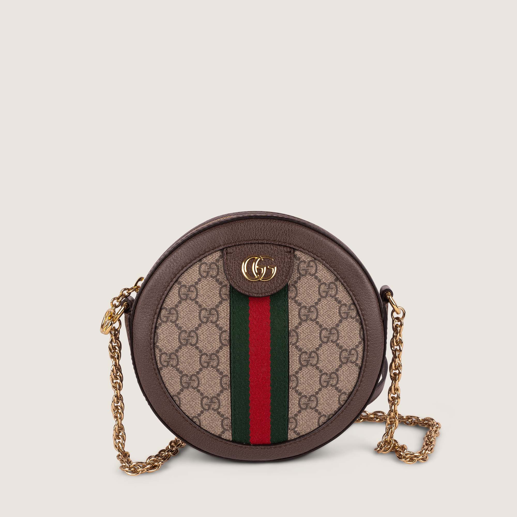 Ophidia GG Mini Round Shoulder Bag - GUCCI - Affordable Luxury image