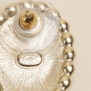 Oval Faux Pearl Earrings - CHANEL - Affordable Luxury thumbnail image