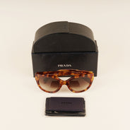 Oval Frame Sunglasses - PRADA - Affordable Luxury thumbnail image