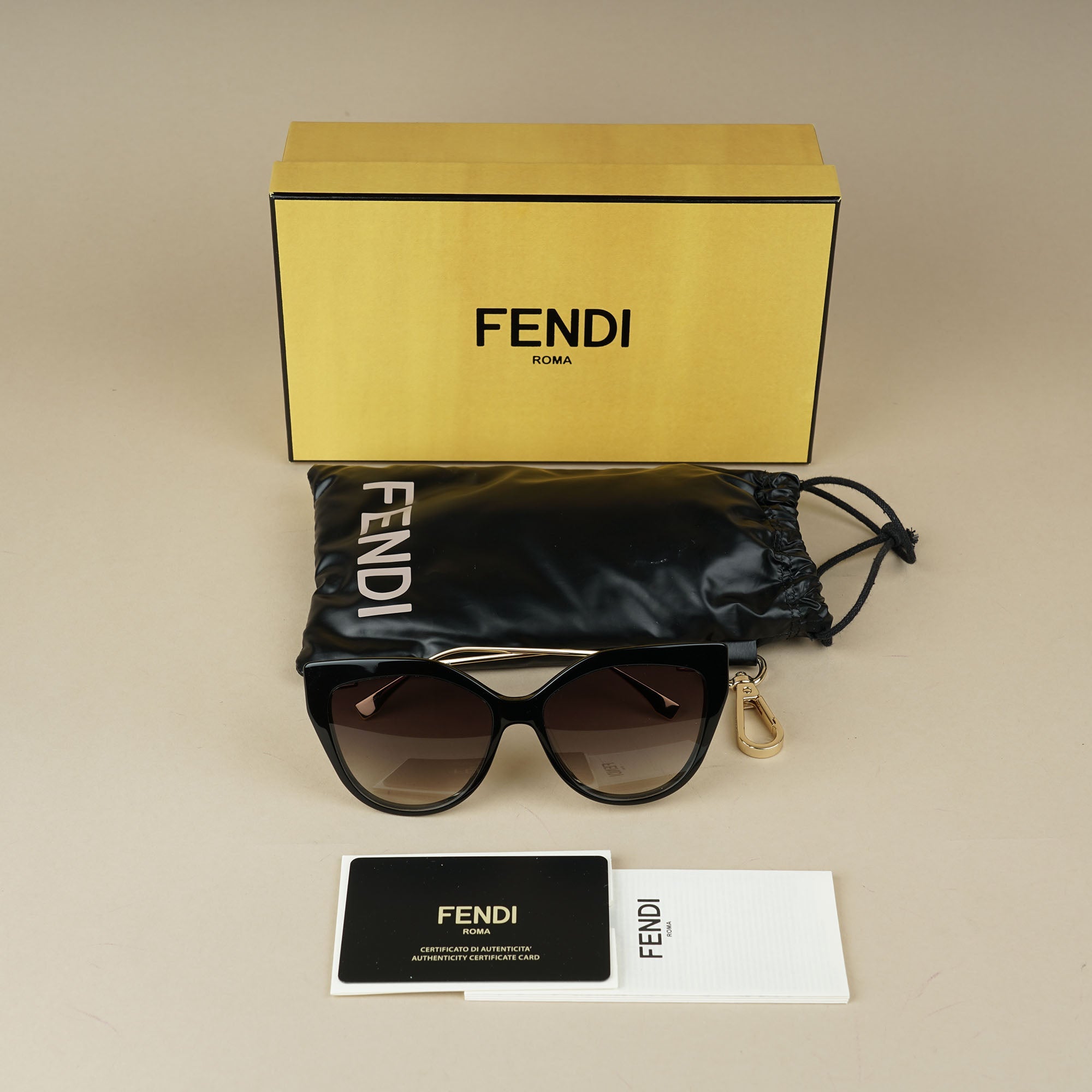 Oval Sunglasses - FENDI - Affordable Luxury image