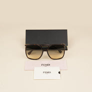 Oversize Square Sunglasses - FENDI - Affordable Luxury thumbnail image