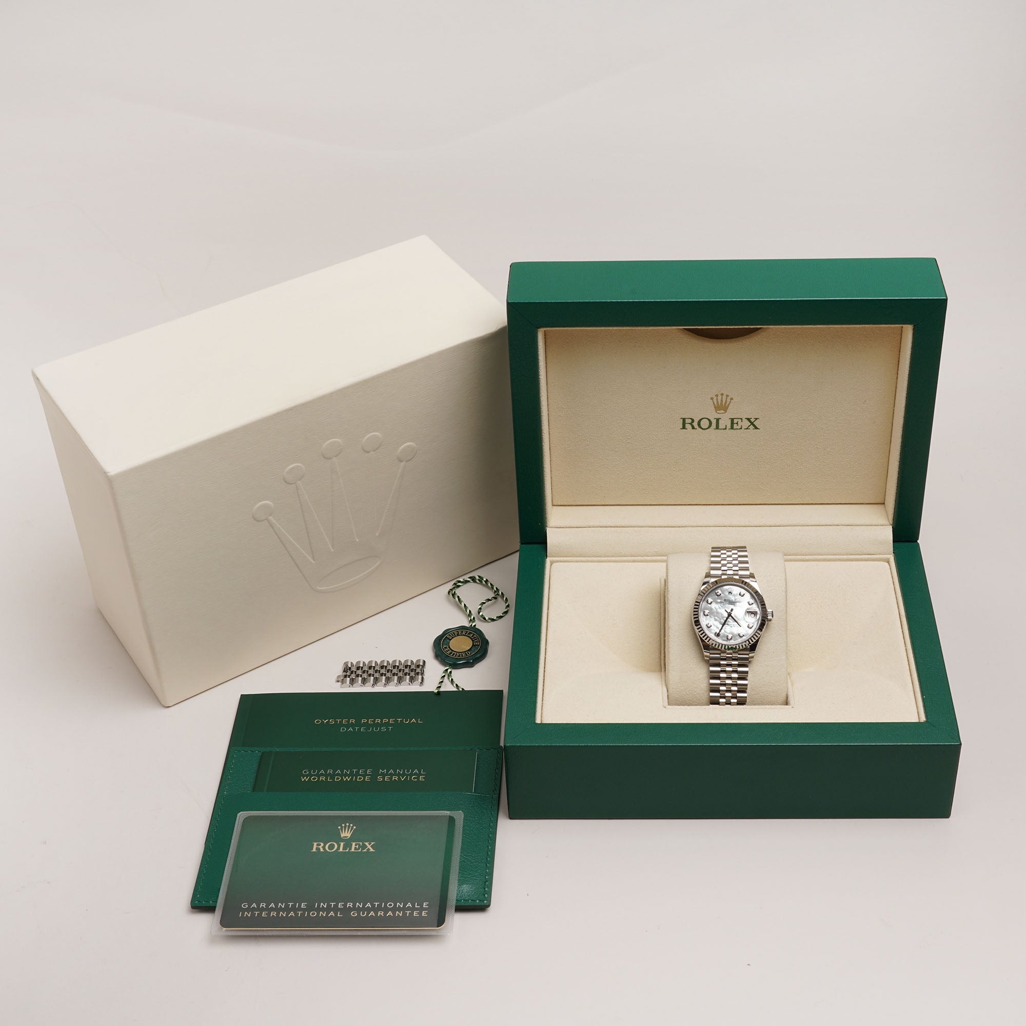 Oyster Perpetual Datejust 31 Gold/Steel/Diamonds 2025 - ROLEX - Affordable Luxury image