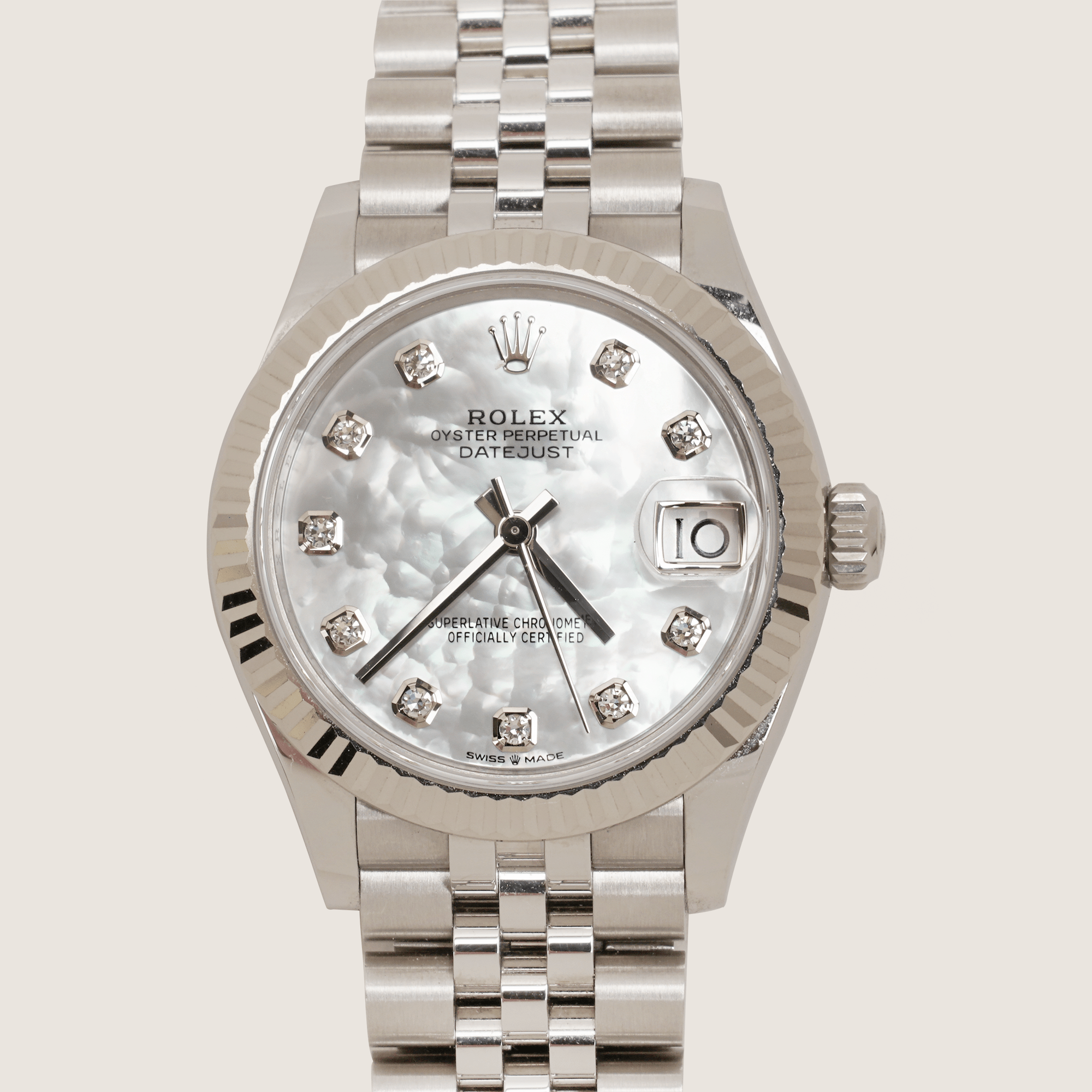 Oyster Perpetual Datejust 31 Gold/Steel/Diamonds 2025 - ROLEX - Affordable Luxury image