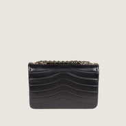 Patinated Medium Flap Bag Black Lambskin 2026 - CHANEL - Affordable Luxury thumbnail image