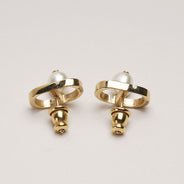 Pearl Gold Earrings - CHRISTIAN DIOR - Affordable Luxury thumbnail image