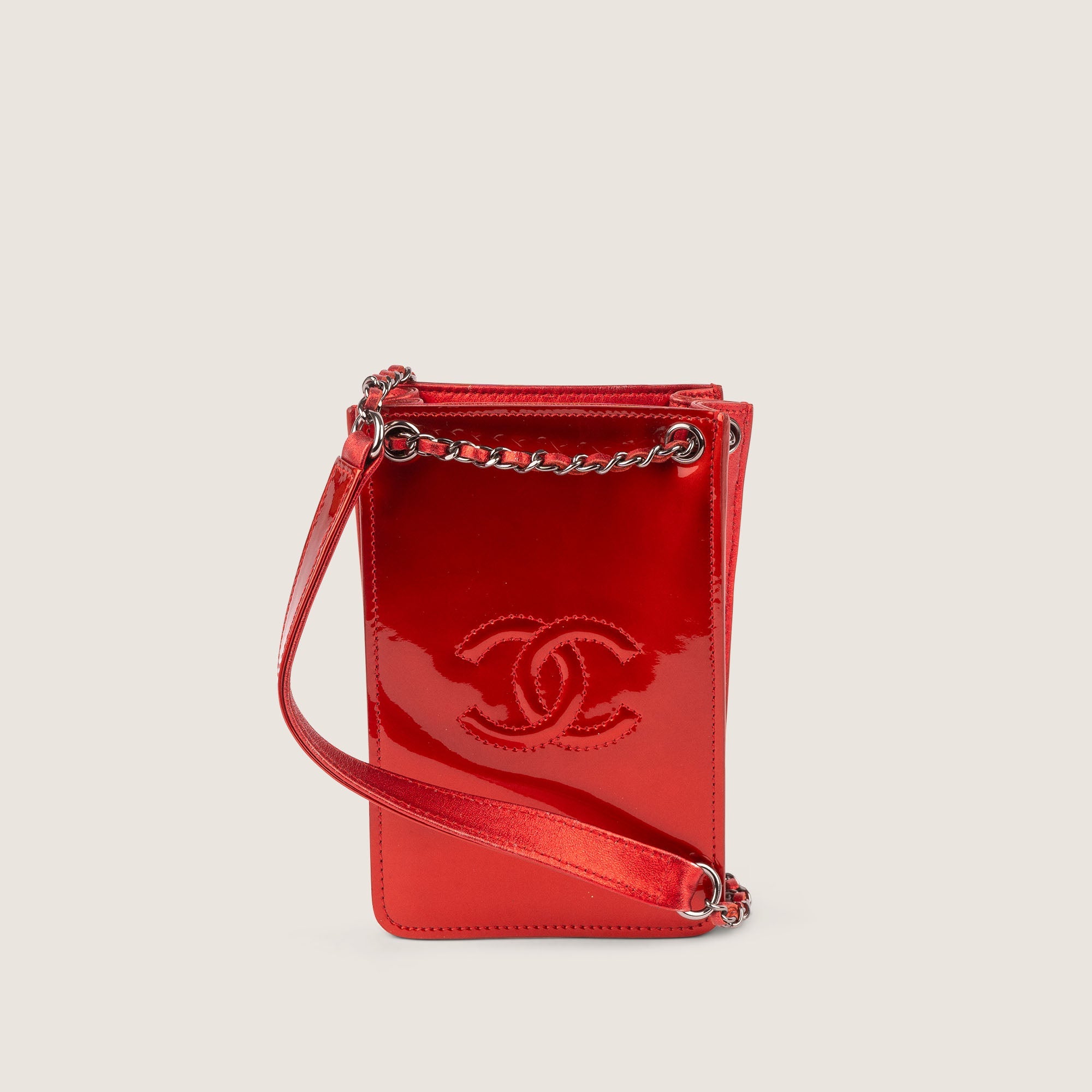 Phone Holder Crossbody Bag - CHANEL - Affordable Luxury