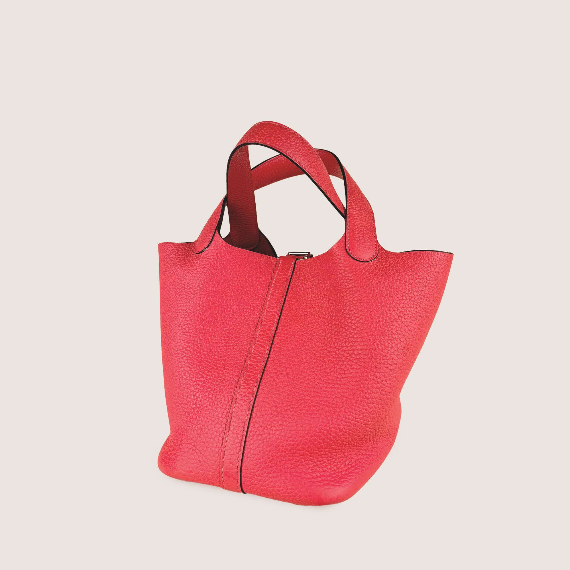 Picotin 18 Rose Texas - HERMÈS - Affordable Luxury