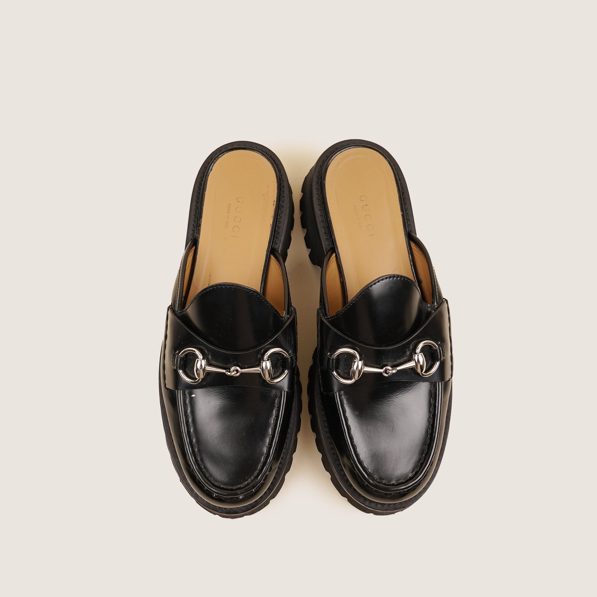 Platform Horsbit Loafers 37½ - GUCCI - Affordable Luxury image