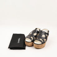 Platform Sandals 37 - CHANEL - Affordable Luxury thumbnail image