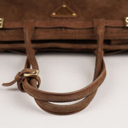 Prada Bonnie Cacao Suede Leather - PRADA - Affordable Luxury thumbnail image