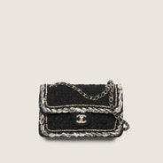 *Rare* Chanel Classic Small Flap Bag Tweed/Sequins - CHANEL - Affordable Luxury thumbnail image