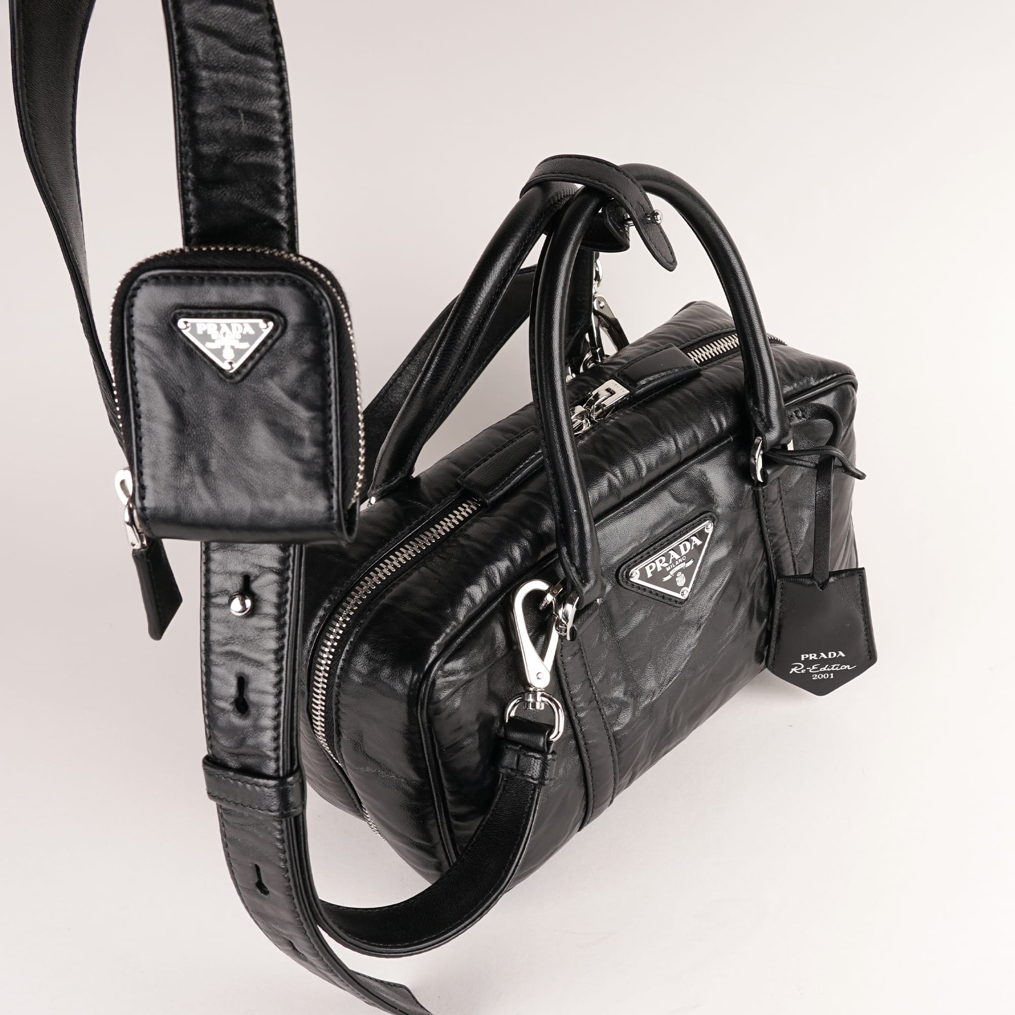 Re - Edition Bauletto Shoulder Bag - PRADA - Affordable Luxury image