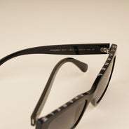 Rectangular Logo Sunglasses - CHANEL - Affordable Luxury thumbnail image