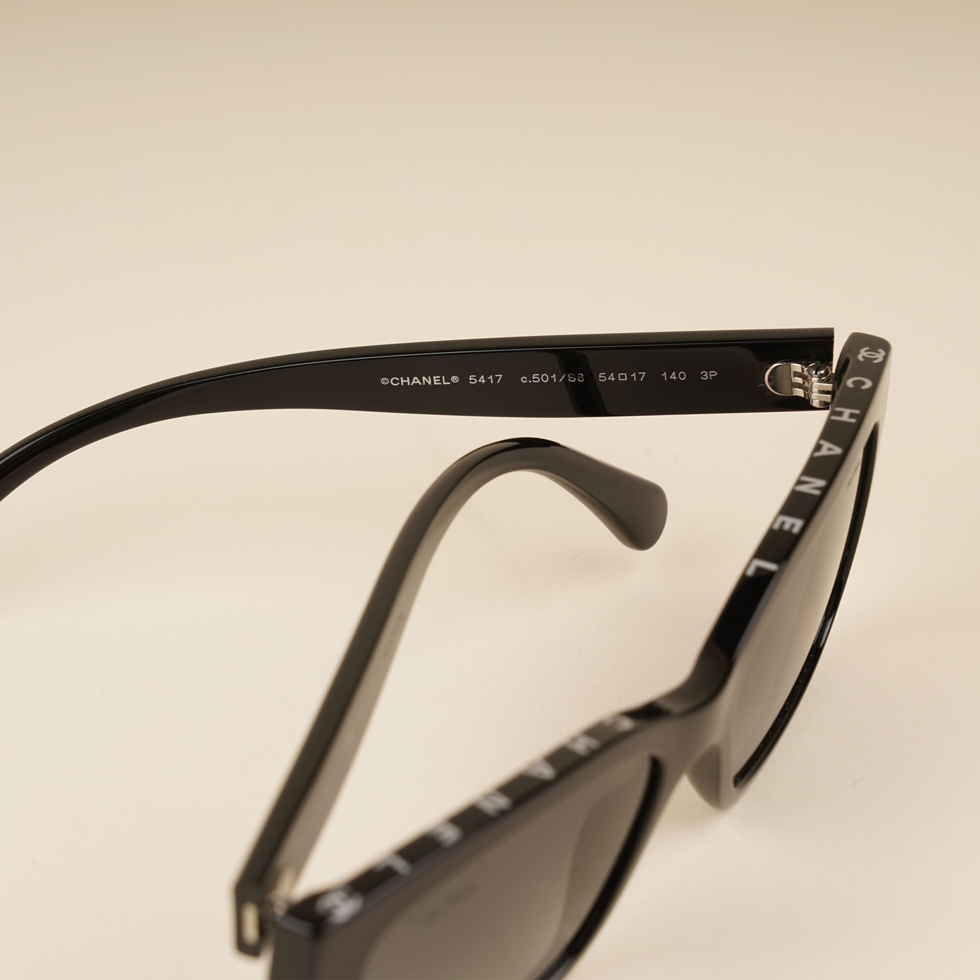 Rectangular Logo Sunglasses - CHANEL - Affordable Luxury image