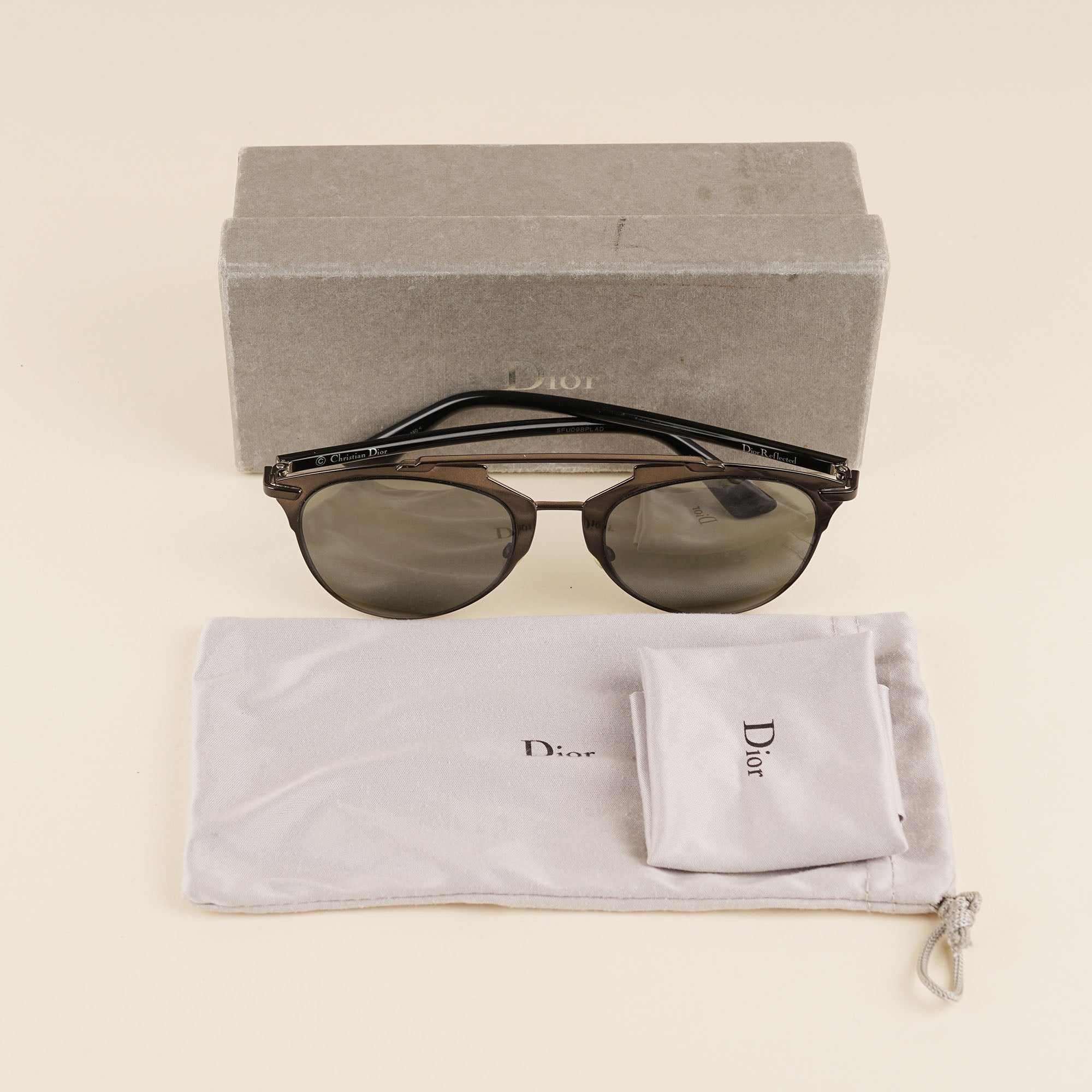 Reflected Aviator Sunglasses - CHRISTIAN DIOR - Affordable Luxury image