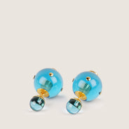 Resin Tribales Earrings - CHRISTIAN DIOR - Affordable Luxury thumbnail image