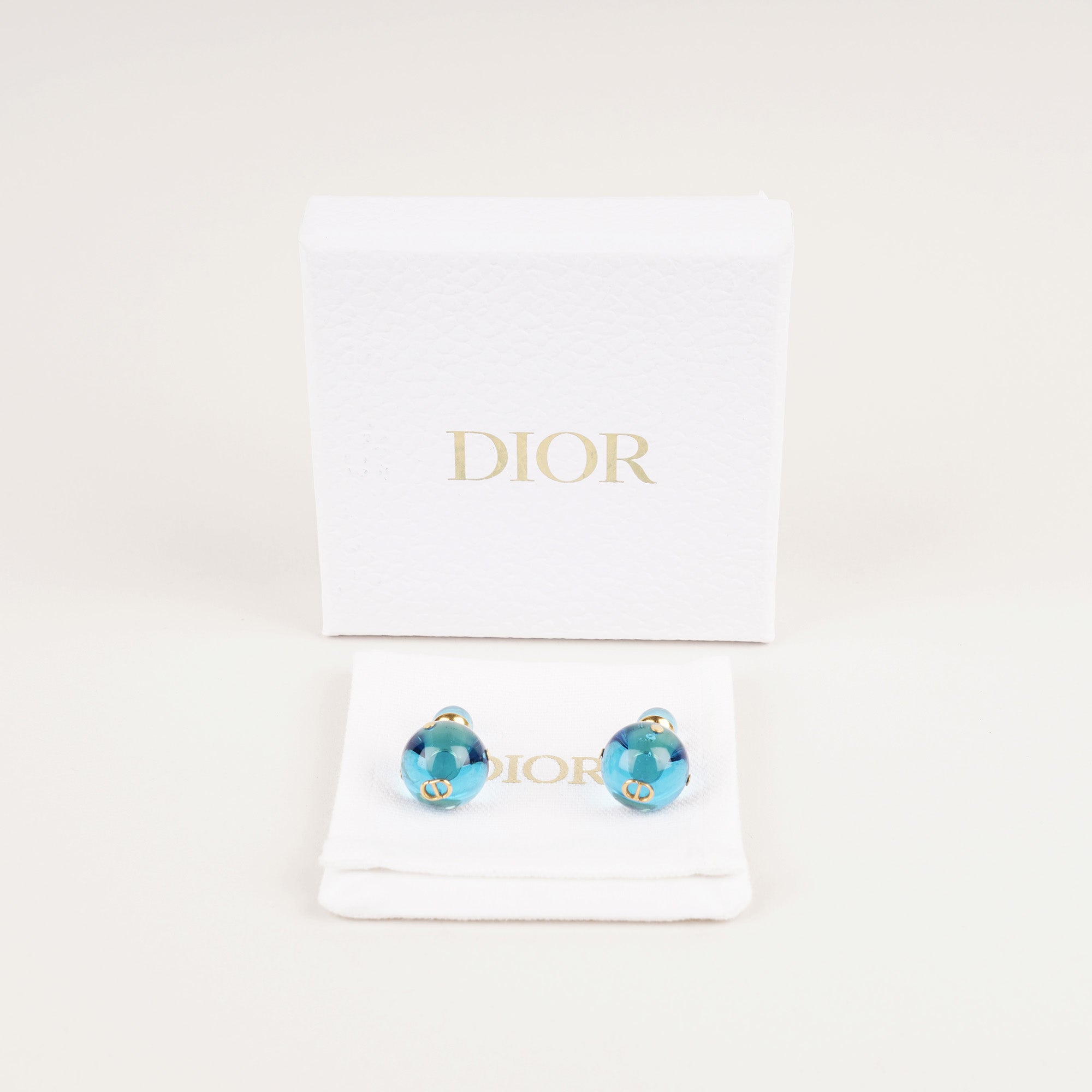 Resin Tribales Earrings - CHRISTIAN DIOR - Affordable Luxury image