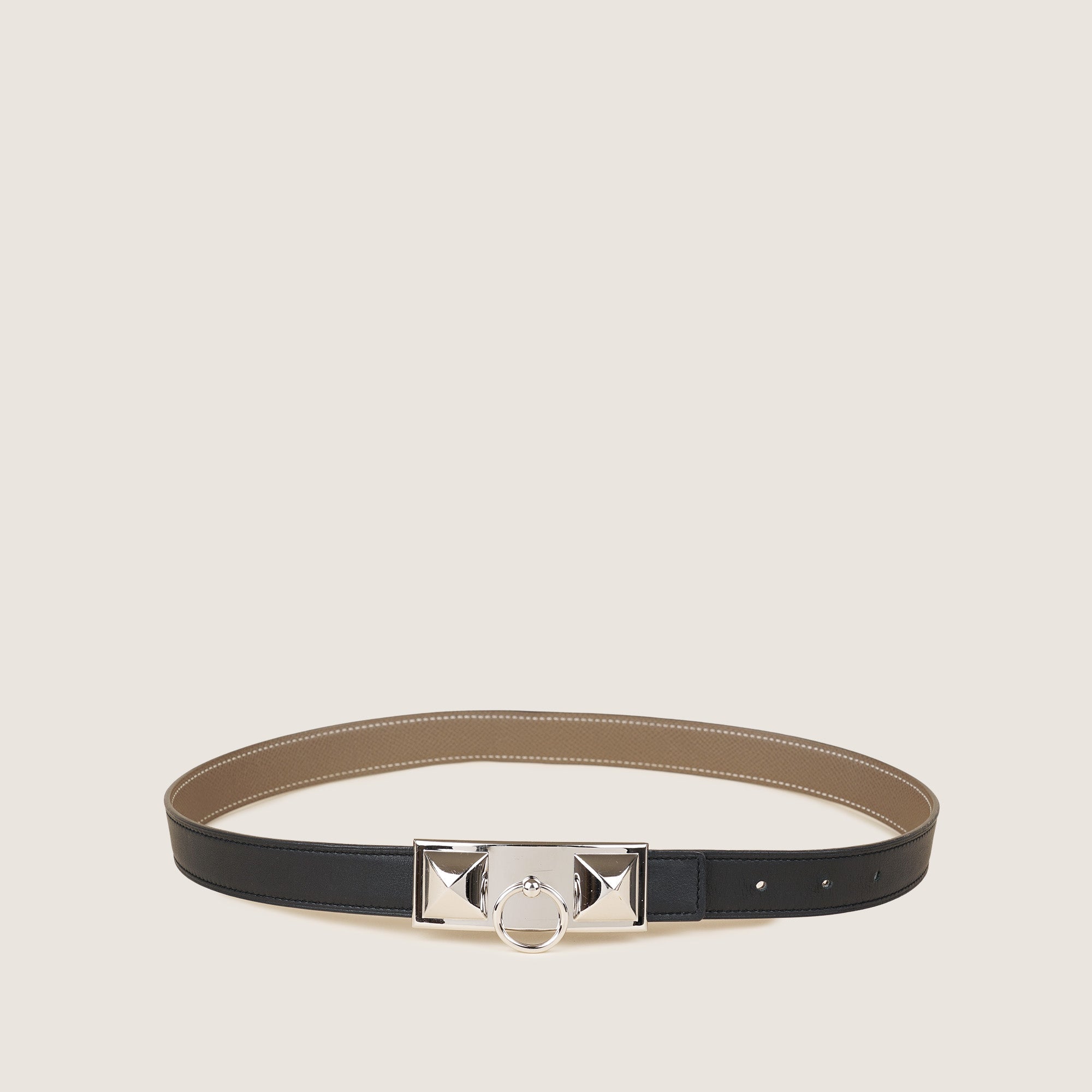 Reversible Collier De Chien Belt 75 - HERMÈS - Affordable Luxury image