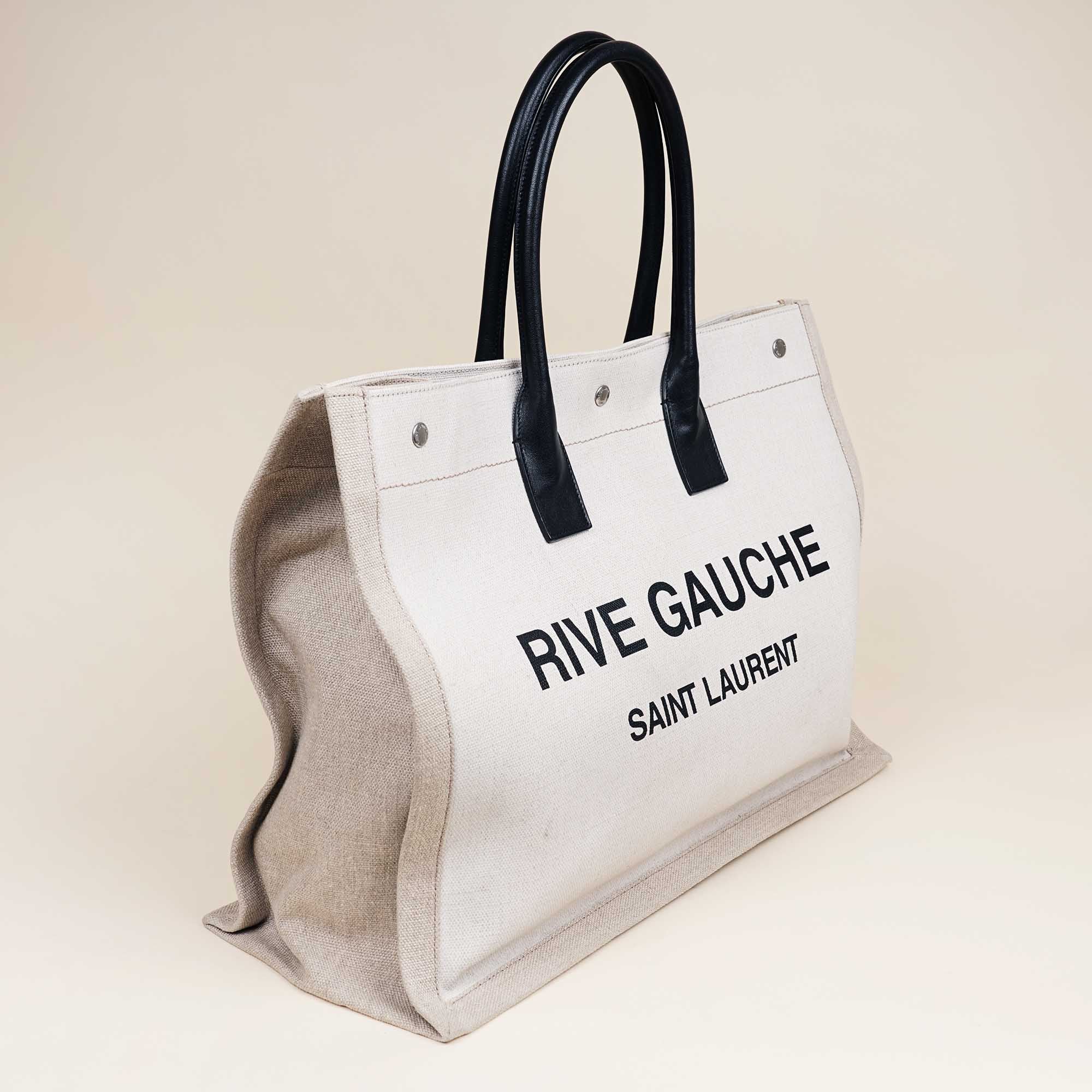 Rive Gauche Tote Bag - SAINT LAURENT - Affordable Luxury image