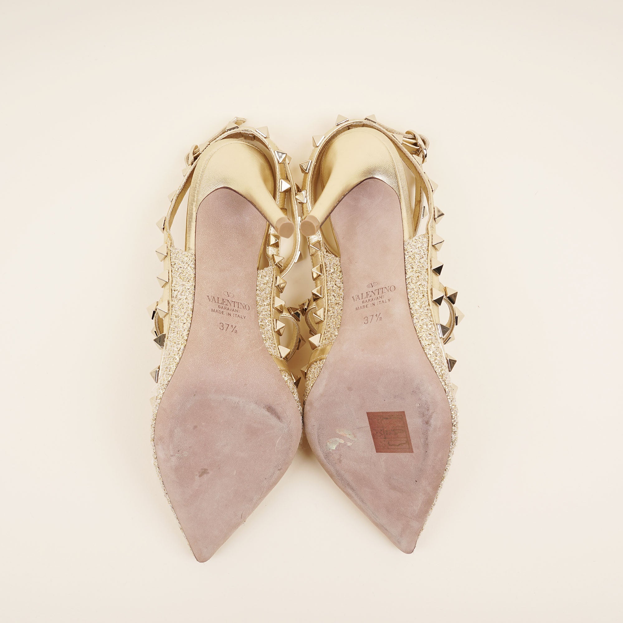 Rockstud Caged Pumps 37 ½ - VALENTINO - Affordable Luxury image