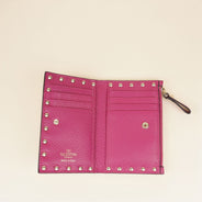 Rockstud Cardholder with Zip - VALENTINO - Affordable Luxury thumbnail image