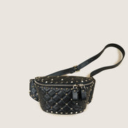 Rockstud Leather Bumbag - VALENTINO - Affordable Luxury thumbnail image