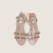 Rockstud Rubber Sandals 39 - VALENTINO - Affordable Luxury thumbnail image